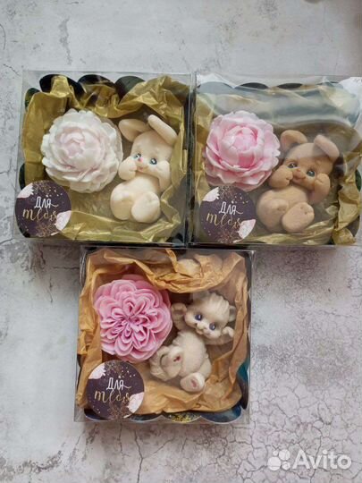 Букеты и наборы Мыло ручной работы