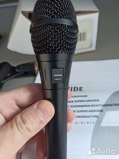 Микрофон shure sm87a