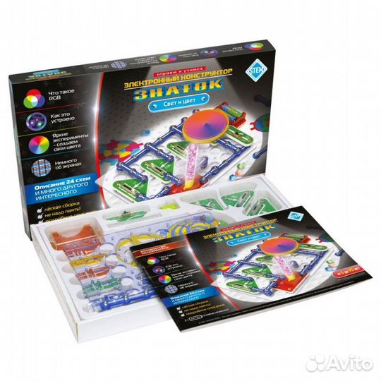 Конструктор Знаток Свет и цвет