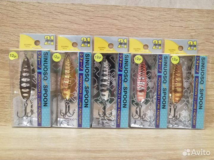 Pontoon 21 Sinuoso Spoon 12гр Оригинал