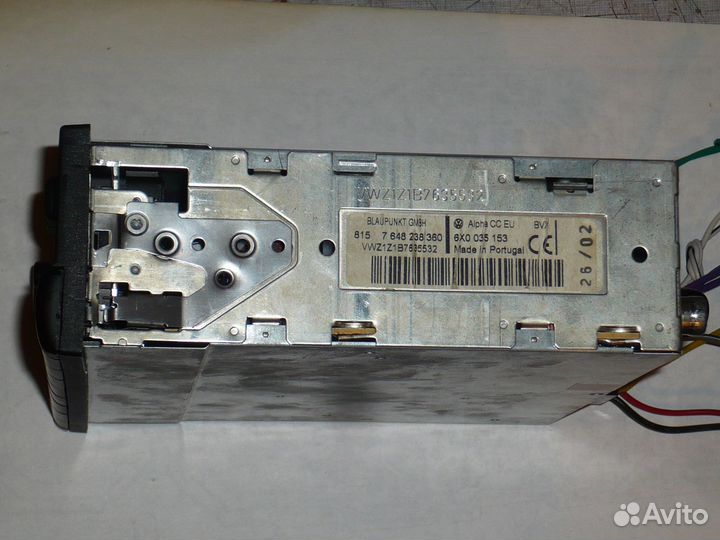 Автомагнитола Blaupunkt Alpha CC