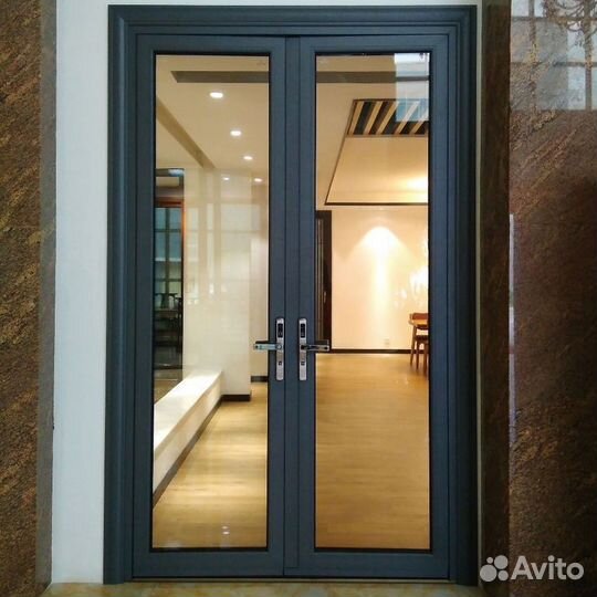 Алюминиевые двери