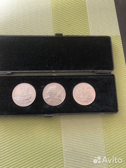 Набор медалей «300 лет Российского флота»