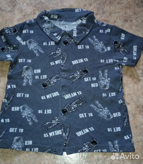 Рубашки на 1-3года