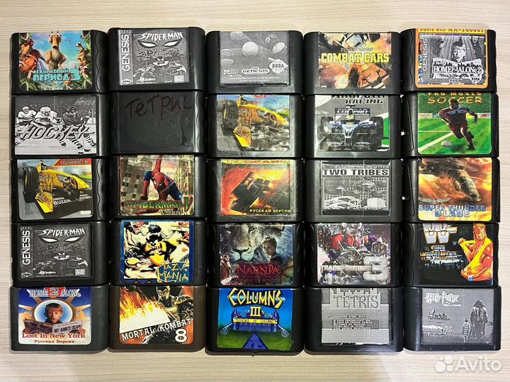 Картриджи Сега 250 штук