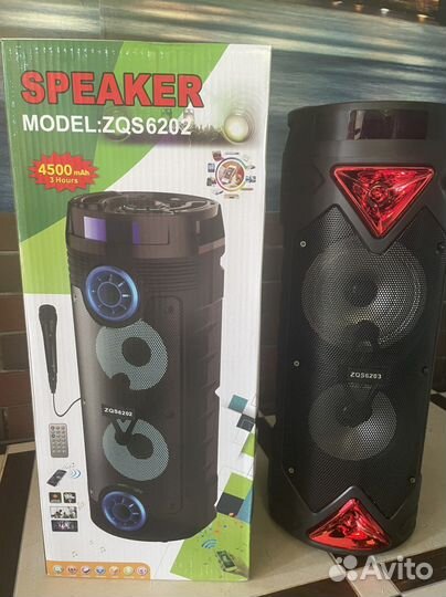 Беспроводная Bluetooth колонка ZQS-6202