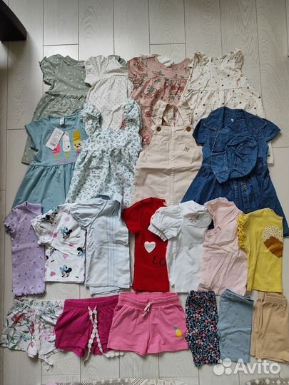 Летняя одежда для девочки 98-104