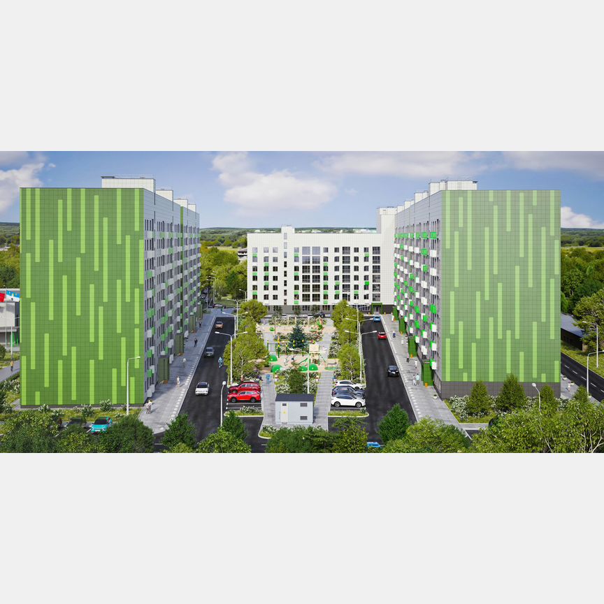 3-к. квартира, 58,3 м², 9/9 эт.