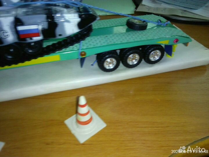 Модель 1 : 43 Скания 8 Х 4 + Трал (конверсия)