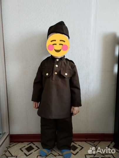 Детский военный костюм к 9 мая