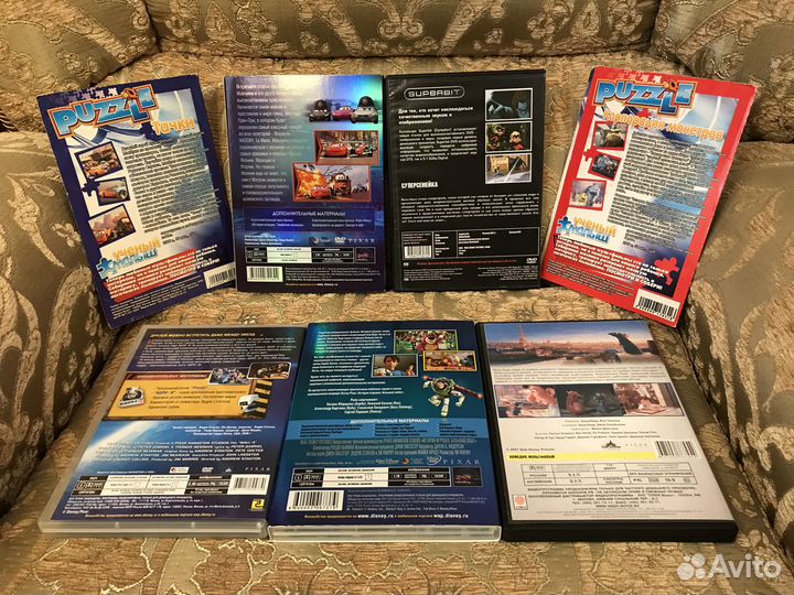 Мультфильмы на DVD