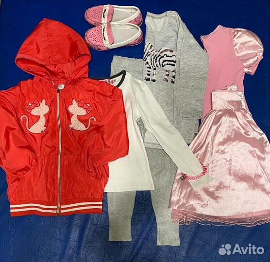 Пакет на девочку рост 128