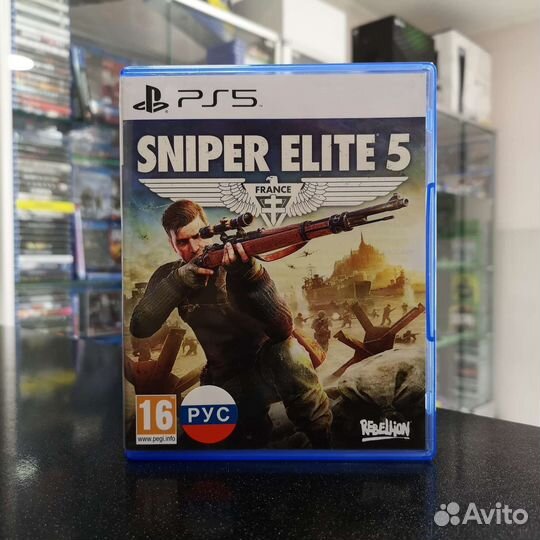 Sniper Elite 5 PS5 (новый)