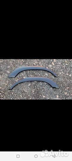 Накладки задних арок (крыльев) subaru forester sf