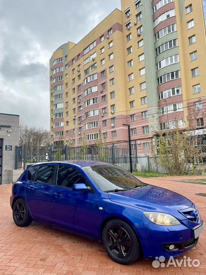 Mazda 3 1.6 МТ, 2007, 252 500 км