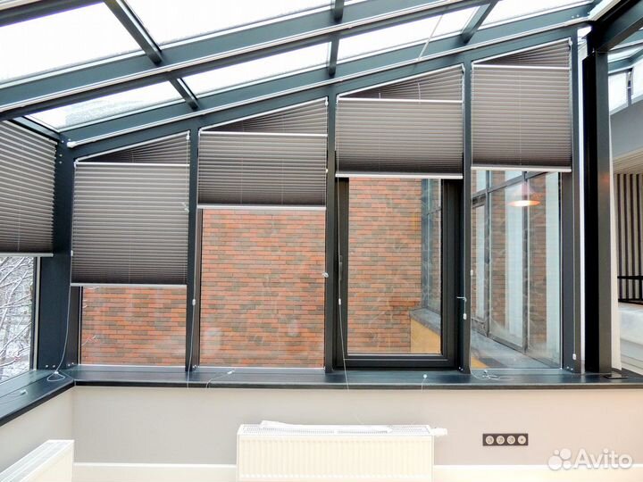 Жалюзи шторы плиссе