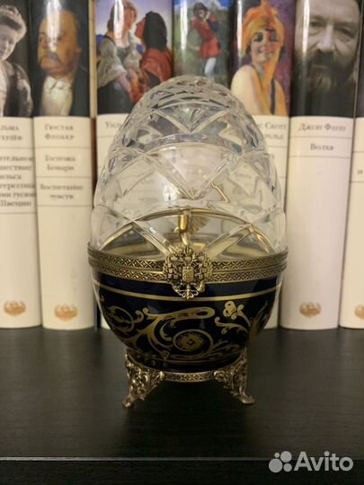 Яйцо Faberge хрусталь