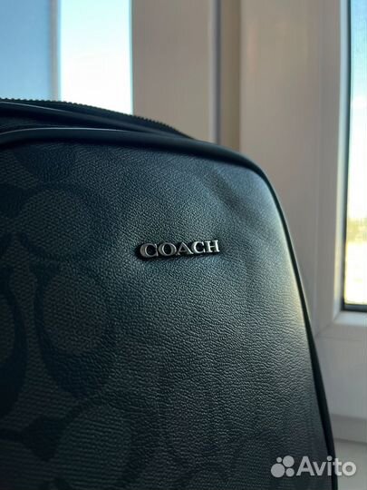 Мужская сумка через плечо coach