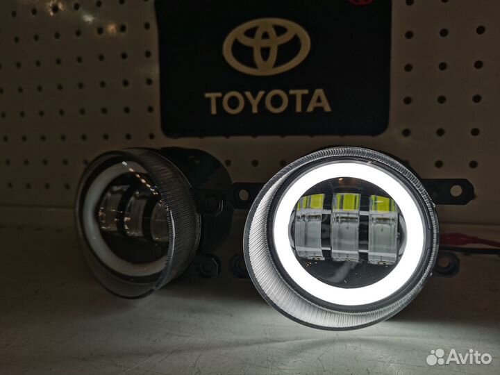 Противотуманки ангельские глазки Тойота 60W