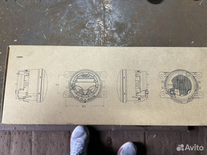 Фары противотуманные MTF