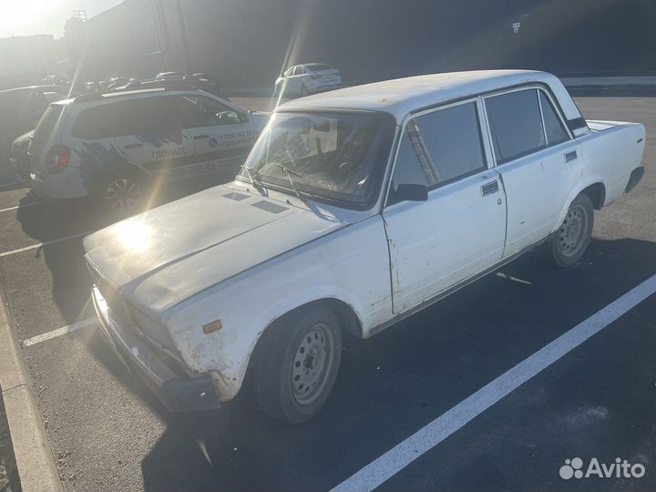 ВАЗ 2107 1.5 МТ, 1995, 100 000 км