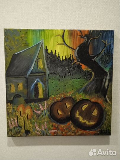 Картина маслом на холсте 