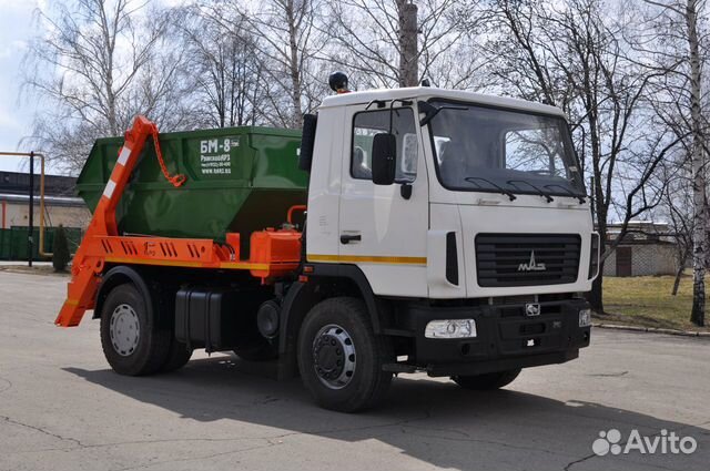 Мусоровоз мк-3512-01 на шасси маз-5550С3