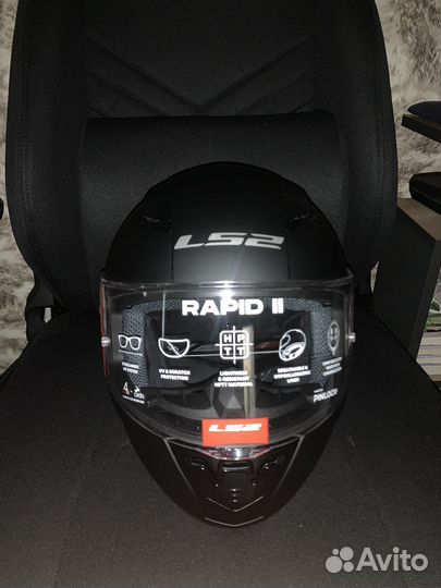 Мото шлем ls2 rapid2