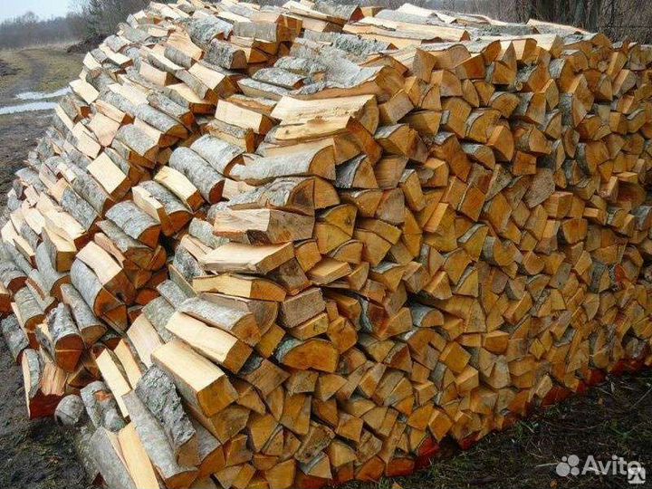 Дрова колотые