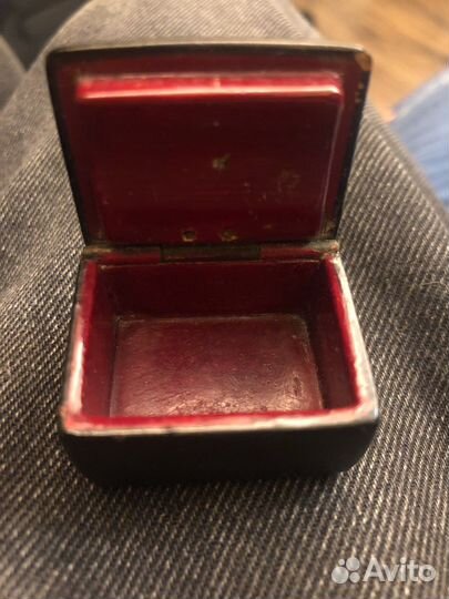 Шкатулка деревянная старинная