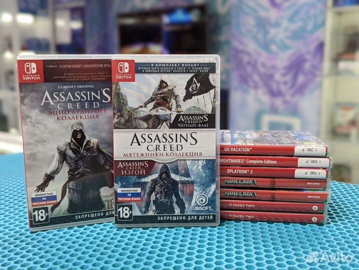 Игры для nintendo switch обмен/trade-in