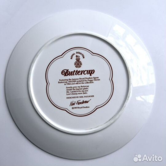 Royal Doulton, декоративные коллекционные тарелки