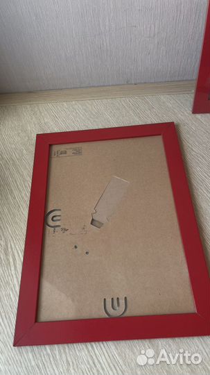 Рамки, часы, лампа (IKEA)