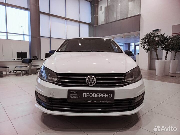 Volkswagen Polo 1.6 AT, 2018, 213 962 км