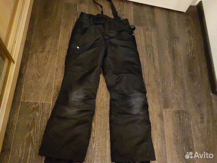 Лыжные брюки на лямках