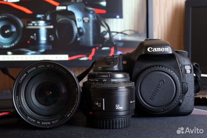 Зеркальный фотоаппарат canon 7D