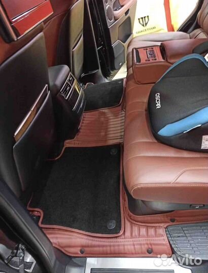 3D коврики из экокожи lexus LX 2020 GT