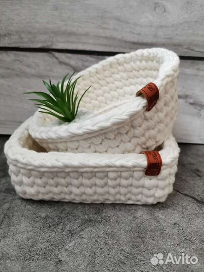 Корзинка интерьерная