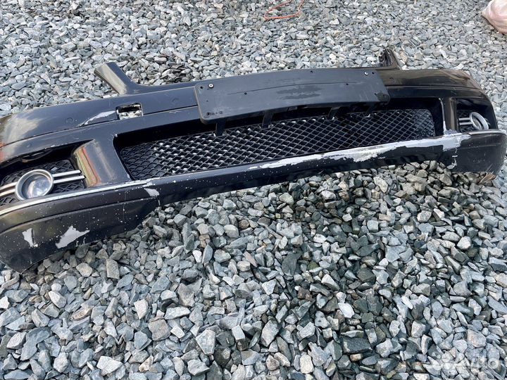 Передний бампер Mercedes w204 дорест