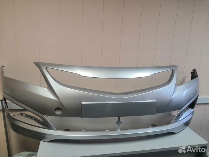 Бампера на Hyundai Solaris 14-17г