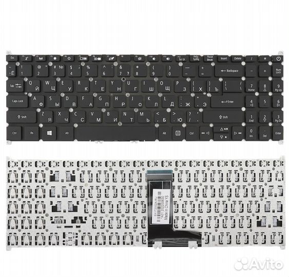 Клавиатура новая Acer Aspire A315-54G без рамки