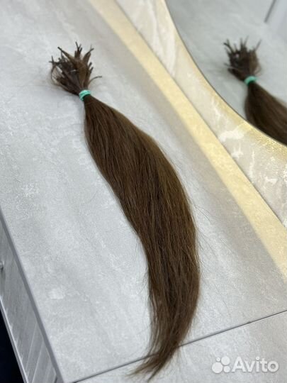 Волосы для наращивания 50 см бу