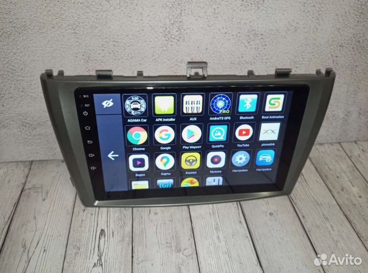 Магнитола Toyota Avensis 3 на Android IPS экран