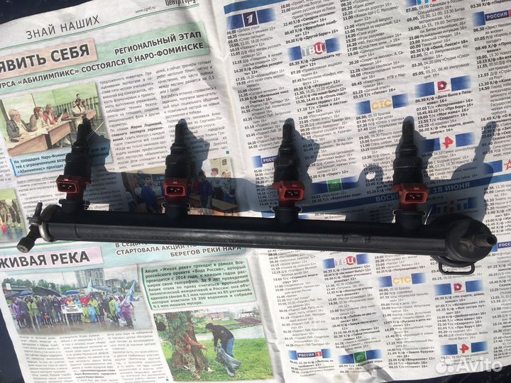 Топливная рампа volvo s40 B4204T