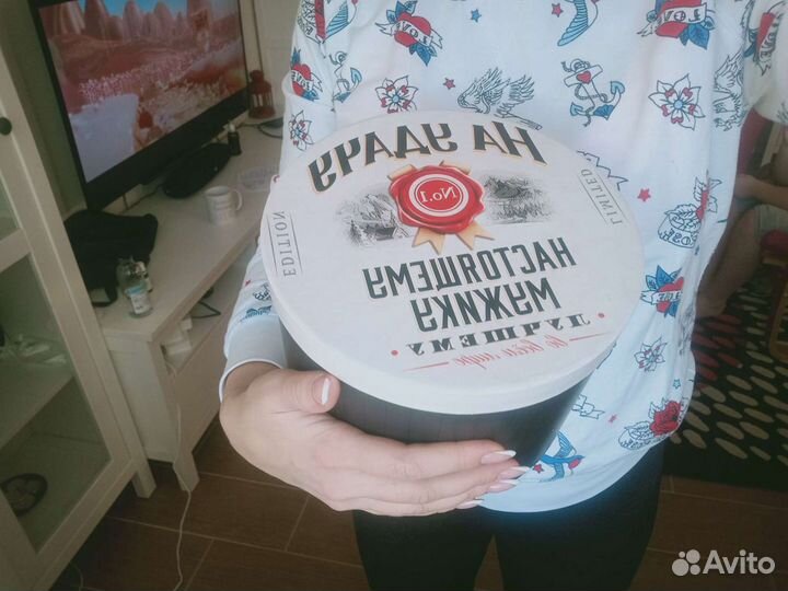 Шляпные коробки круглые новые подарочные