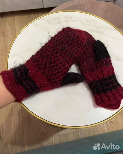Вязанные варежки