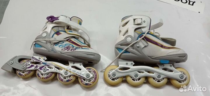 Роликовые коньки детские раздвижные 31-36 рр