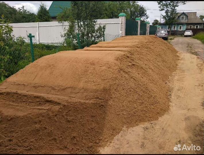 Песок щебень отсев земля торфогрунт навоз дрова