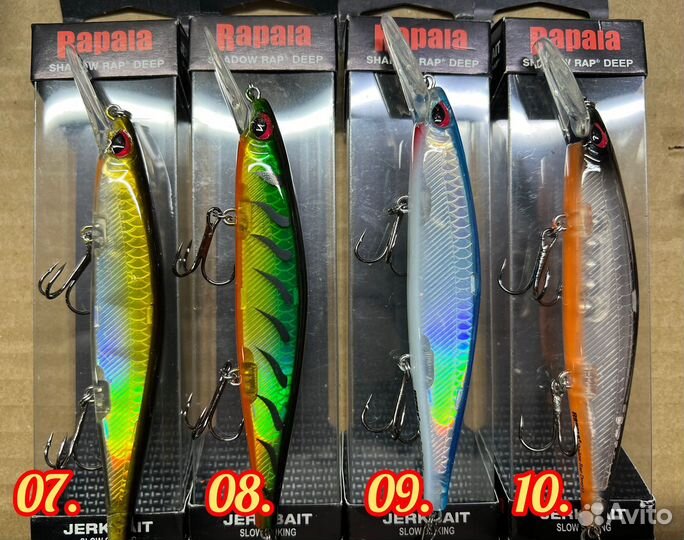 Воблер Rapala Shadow Rap Deep 11 (sdrd11)