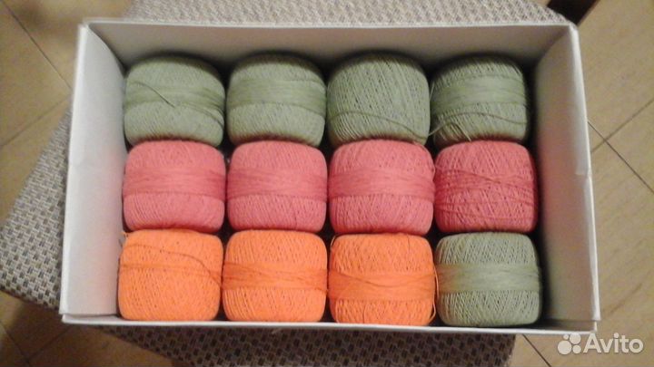 Х/б нитки для вязания 
